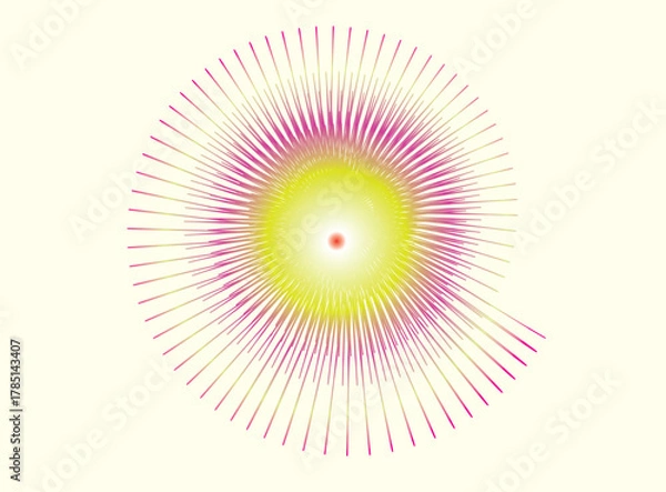 Fototapeta abstract background with colorful circles