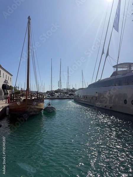 Obraz Boats in the harbor