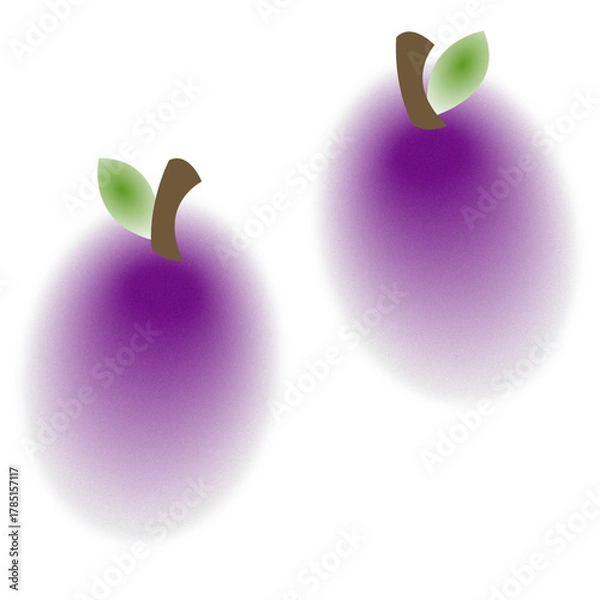 Obraz Soft Gradient Plum