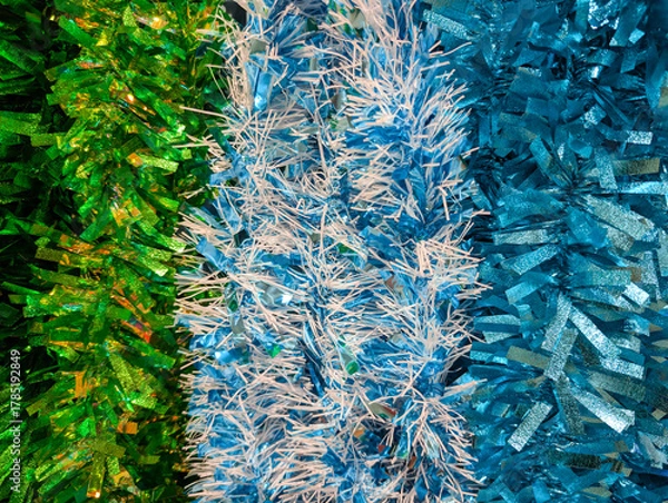 Obraz Christmas tree tinsel