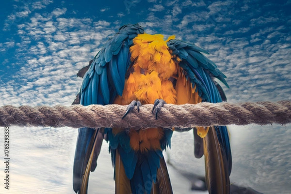 Obraz Perroquet du par zoologique