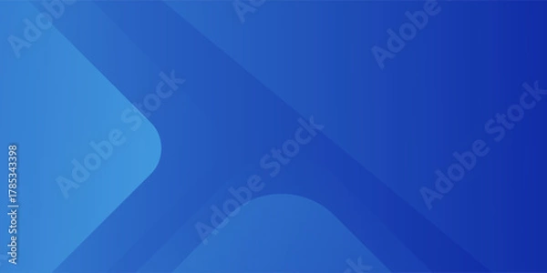 Fototapeta Blue gradient abstract background. can be used for banner, layout, annual report, web design. Eps10 vector