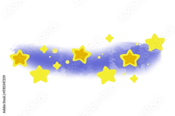 Obraz きらきらした星のアイコン