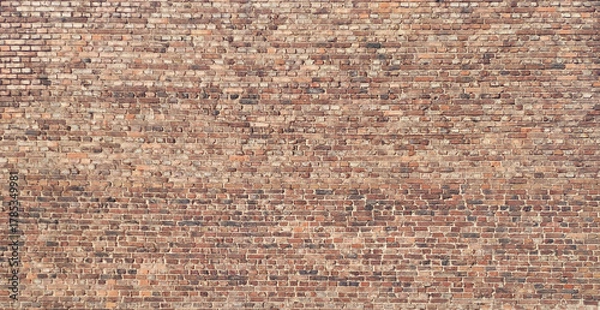 Fototapeta brick wall texture brown background