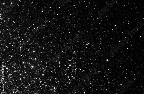 Fototapeta silver glitter texture christmas abstract background