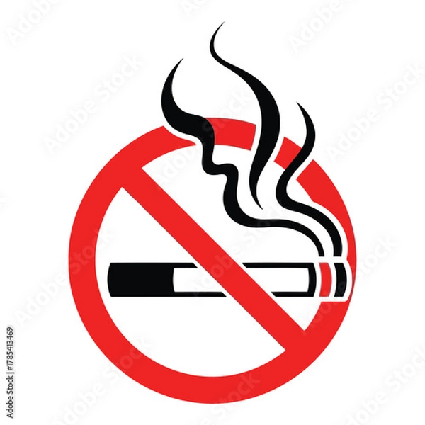 Fototapeta No smoking sign