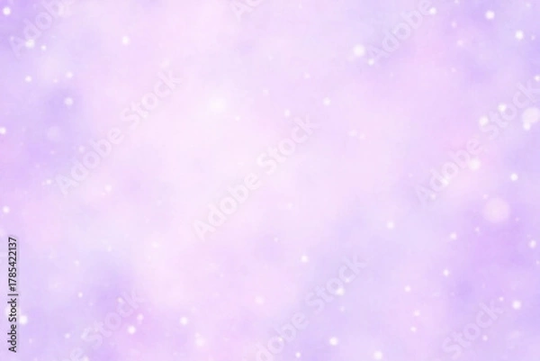 Fototapeta Fancy abstract lavender light purple glitter sparkle background for happy birthday party invite. 3d rendering.