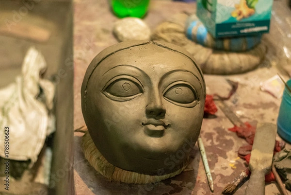 Obraz The Face of the Divine Emerges