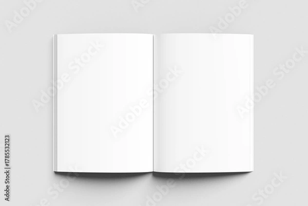 Fototapeta Blank Magazine Mockup