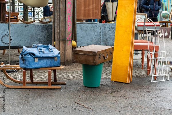 Fototapeta Flohmarkt101125a