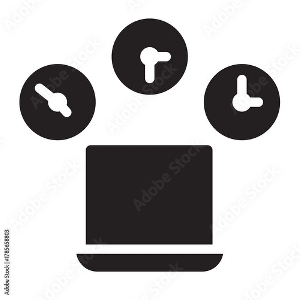 Fototapeta flexible schedule, 