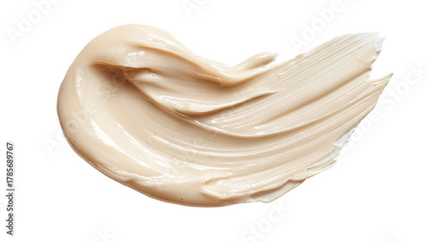 Obraz Creamy, light beige cosmetic smear