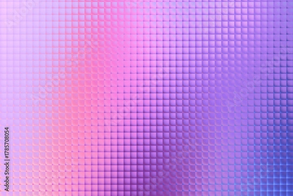 Fototapeta A soft blend of pink and purple hues with a textured grid pattern