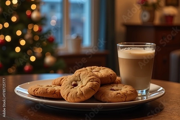 Obraz coffee and cookies