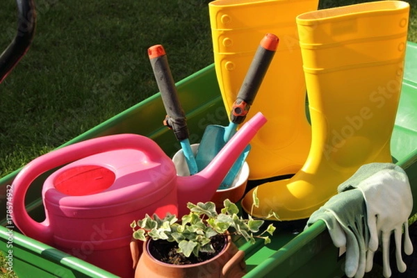 Fototapeta Gummistiefel