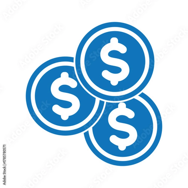 Obraz Financial investment vector illustration.