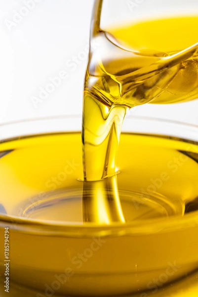Obraz オリーブオイルのクローズアップ