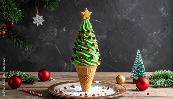 Obraz Festive Waffle Tree