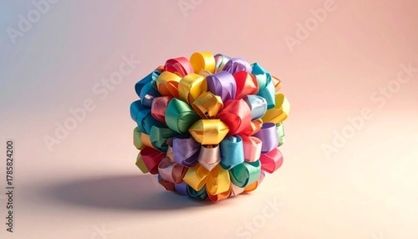 Fototapeta Festive Present Wrap