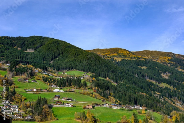 Obraz The landscape in the city of Mayrhofen in Austria