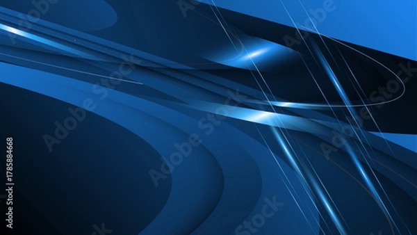 Fototapeta dinamic blue background