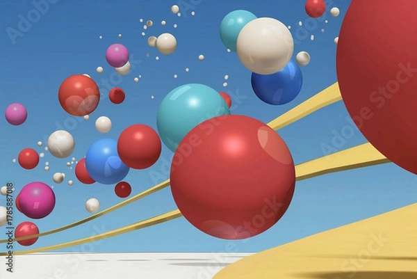 Obraz balloons in the sky