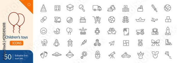 Obraz Children's toys