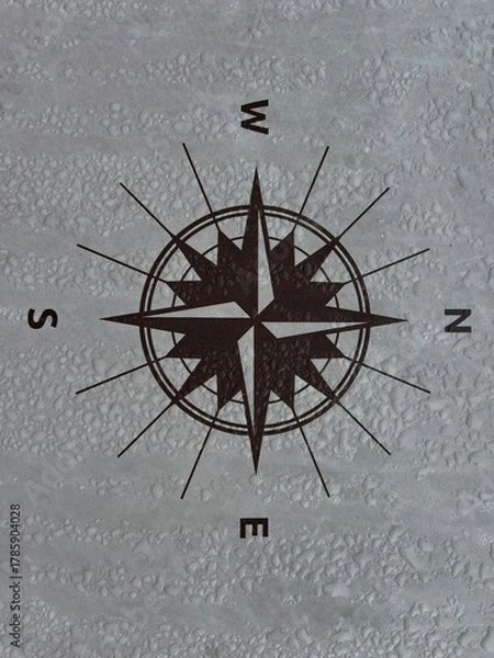 Fototapeta Logo kompasa