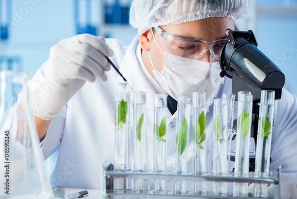 Fototapeta Biotechnology Background