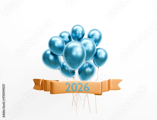 Obraz 2026 Happy New Year greeting card