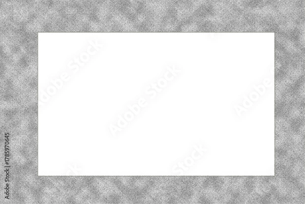 Fototapeta blank grey frame. Suitable as image frame