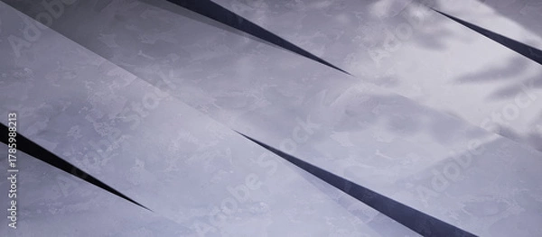 Obraz Abstract concrete wall background, Abstract Geometric Concrete Architecture Background