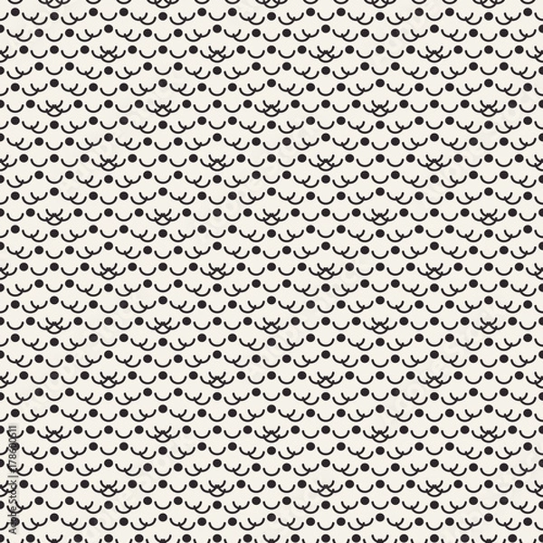 Fototapeta Abstract seamless geometric pattern. Stylish texture.