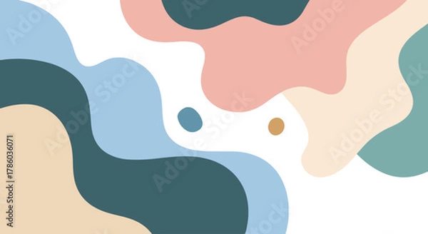 Obraz Hand drawn minimal background vector design in eps 10	