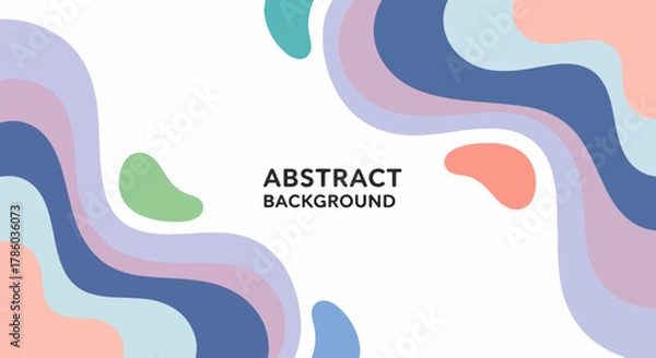 Obraz Hand drawn minimal background vector design in eps 10	