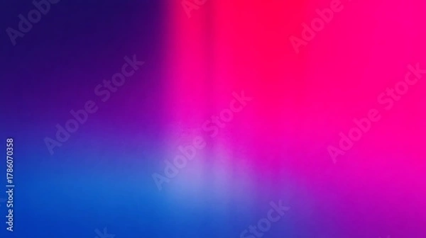 Fototapeta Abstract Color Gradient with Pink Blue Purple Blurred Background for Digital Art or Design