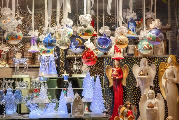 Obraz Christmas market