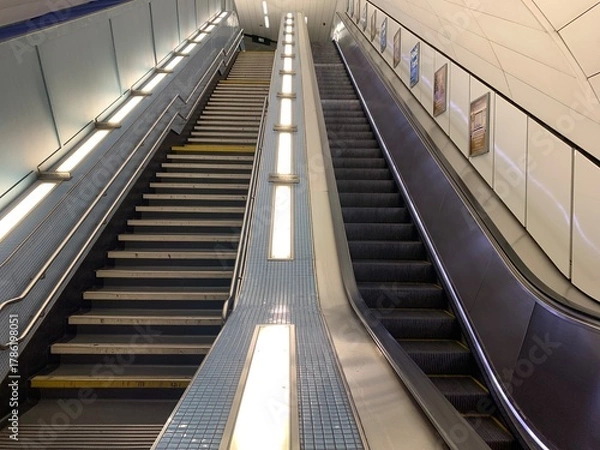 Fototapeta Rolltreppe