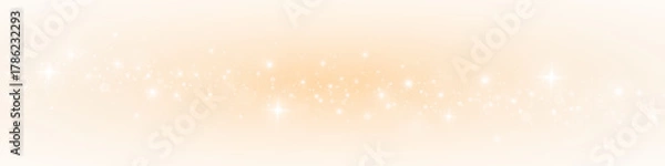 Obraz Shiny explosion of stardust and dust on transparent background. 