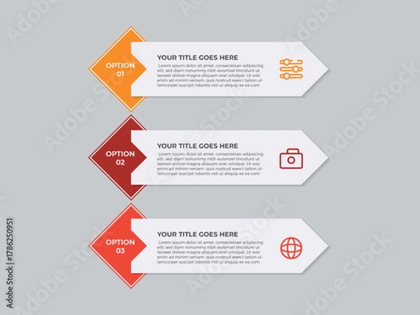 Fototapeta Timeline Creator infographic template. 4 Step timeline journey, calendar Flat simple infographics design template. presentation graph. Business concept with 4 options, gantt vector illustration.
