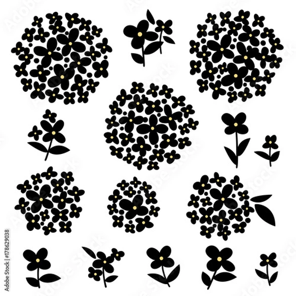 Fototapeta 花のイラスト素材