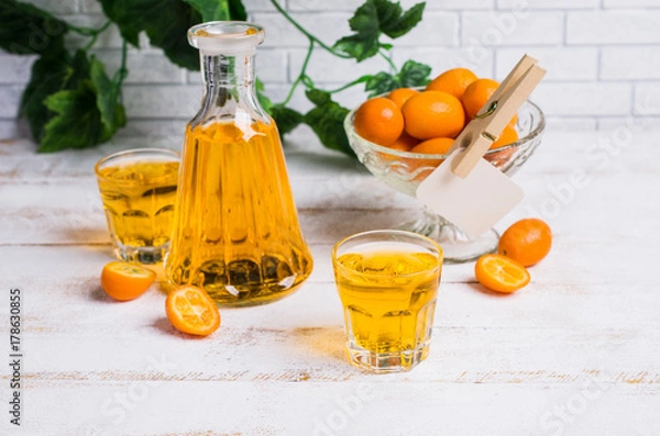 Obraz Transparent orange drink