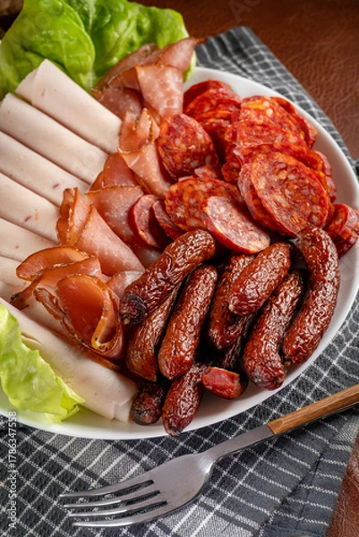 Fototapeta Cold cuts.