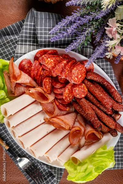 Fototapeta Cold cuts.