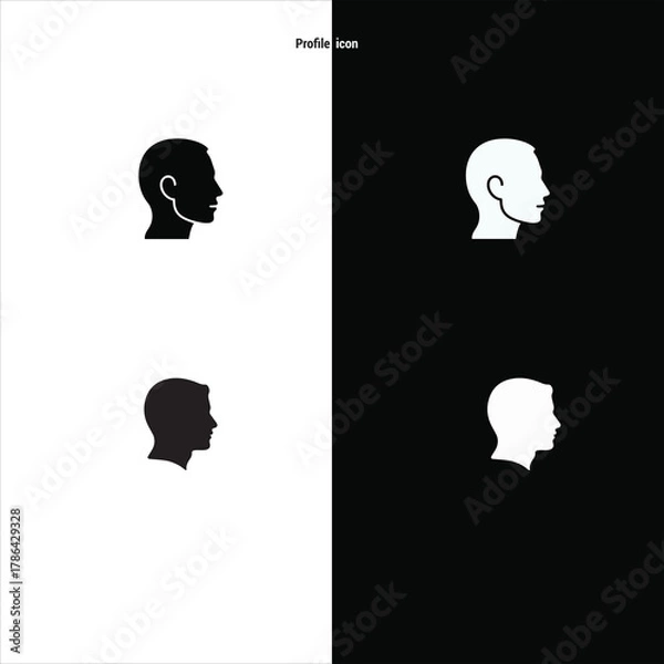 Obraz profile icon illestration