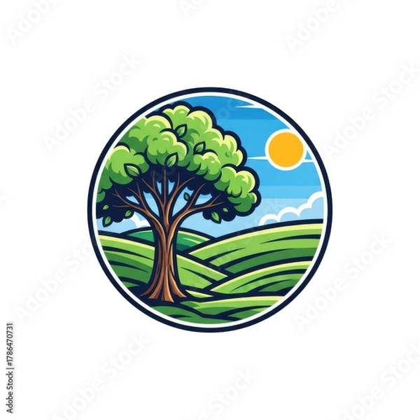 Obraz Tree isolated on transparent background