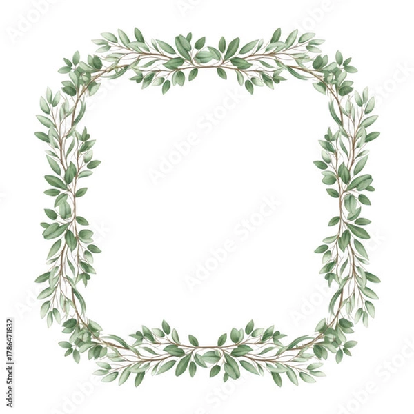 Obraz Leaf isolated on transparent background