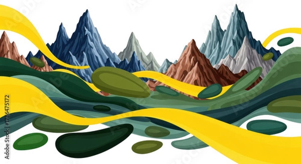 Obraz Nature isolated on transparent background