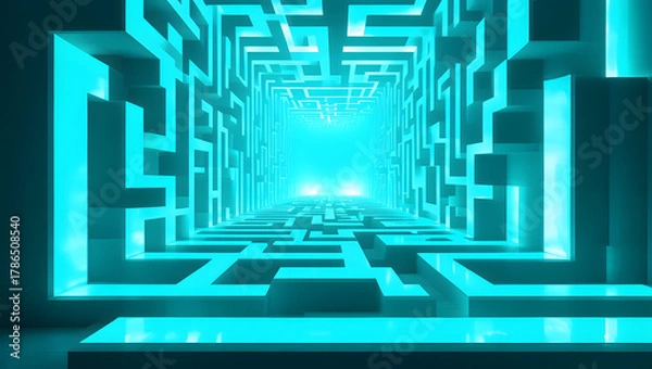 Obraz Complex Labyrinthine Structure