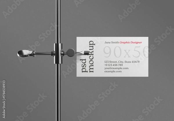 Obraz Business Card Mockup